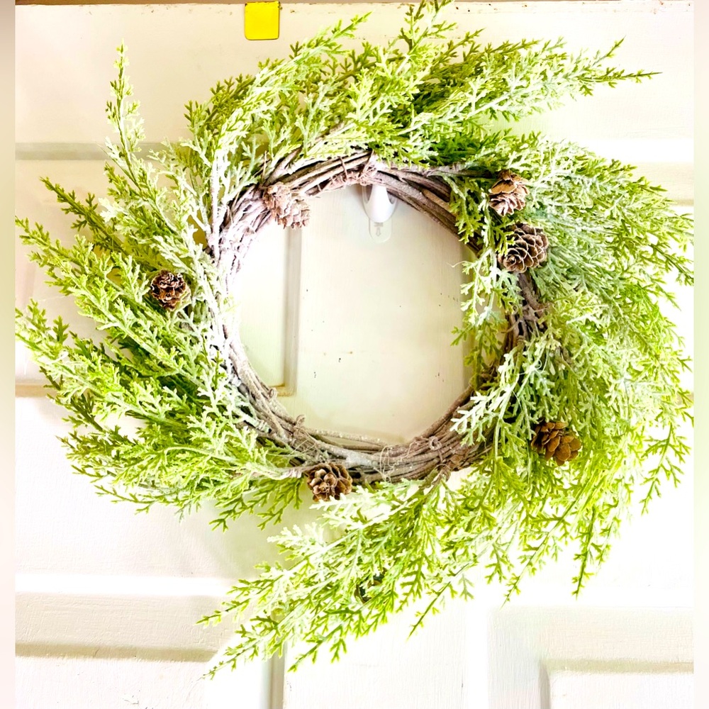 *Woodland Cedar Wreath, 16”
